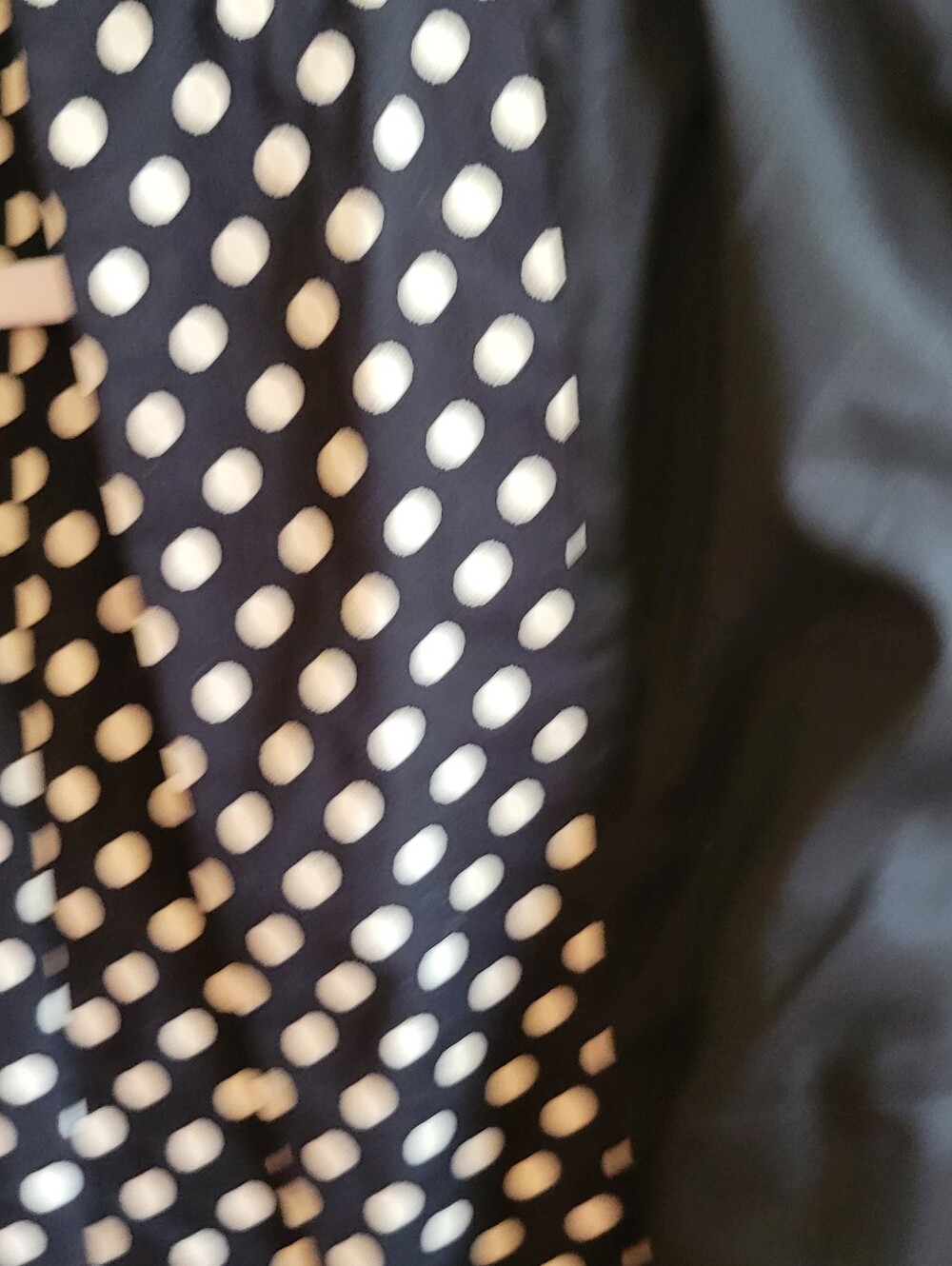 AKRIS PUNTO 14 WOMEN JACKET BLK& WHITE DOTS/LINED/27" L/21"-SLEV 4 1/2 + 24 1/2" - Picture 11 of 13